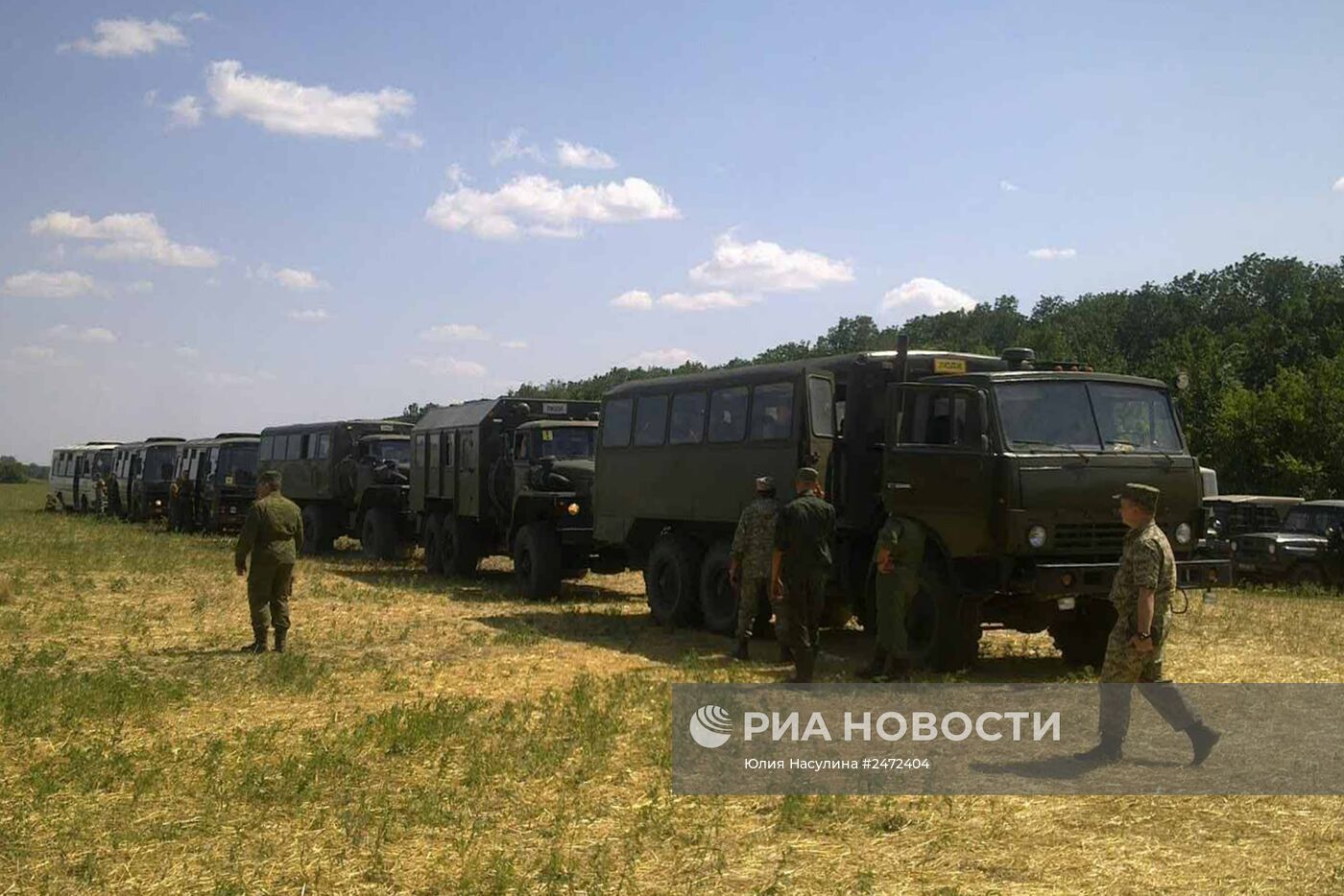 Украинские военные попросили убежища в России