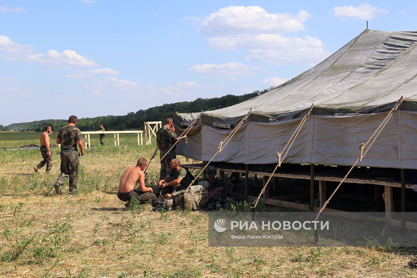 Украинские военные попросили убежища в России