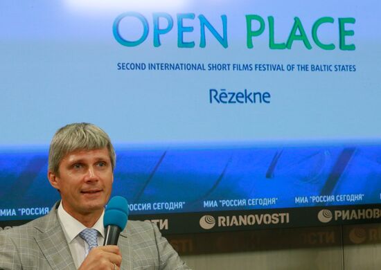 Пресс-конференция организаторов II Международного фестиваля короткометражных фильмов стран Балтийского моря Open Place