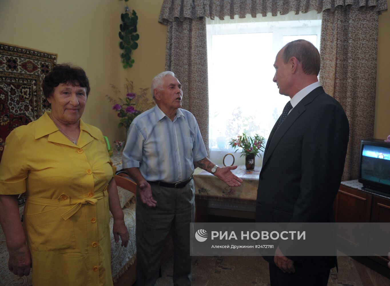 Рабочая поездка В.Путина в Воронеж