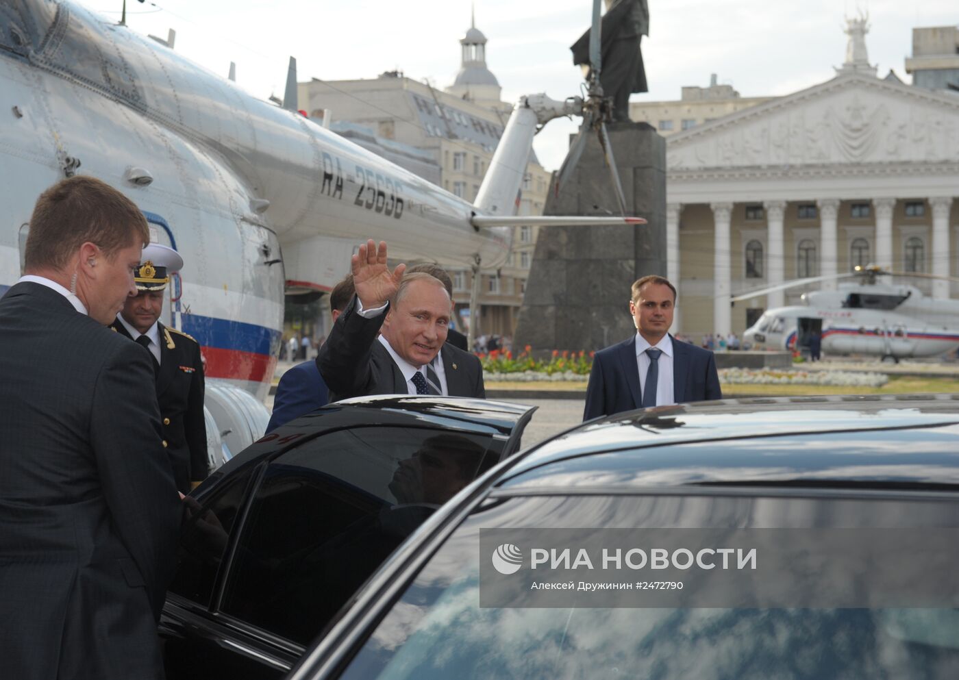 Рабочая поездка В.Путина в Воронеж | РИА Новости Медиабанк