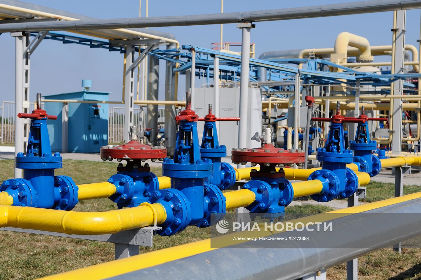 Работа Шебелинского отделения управления переработки газа