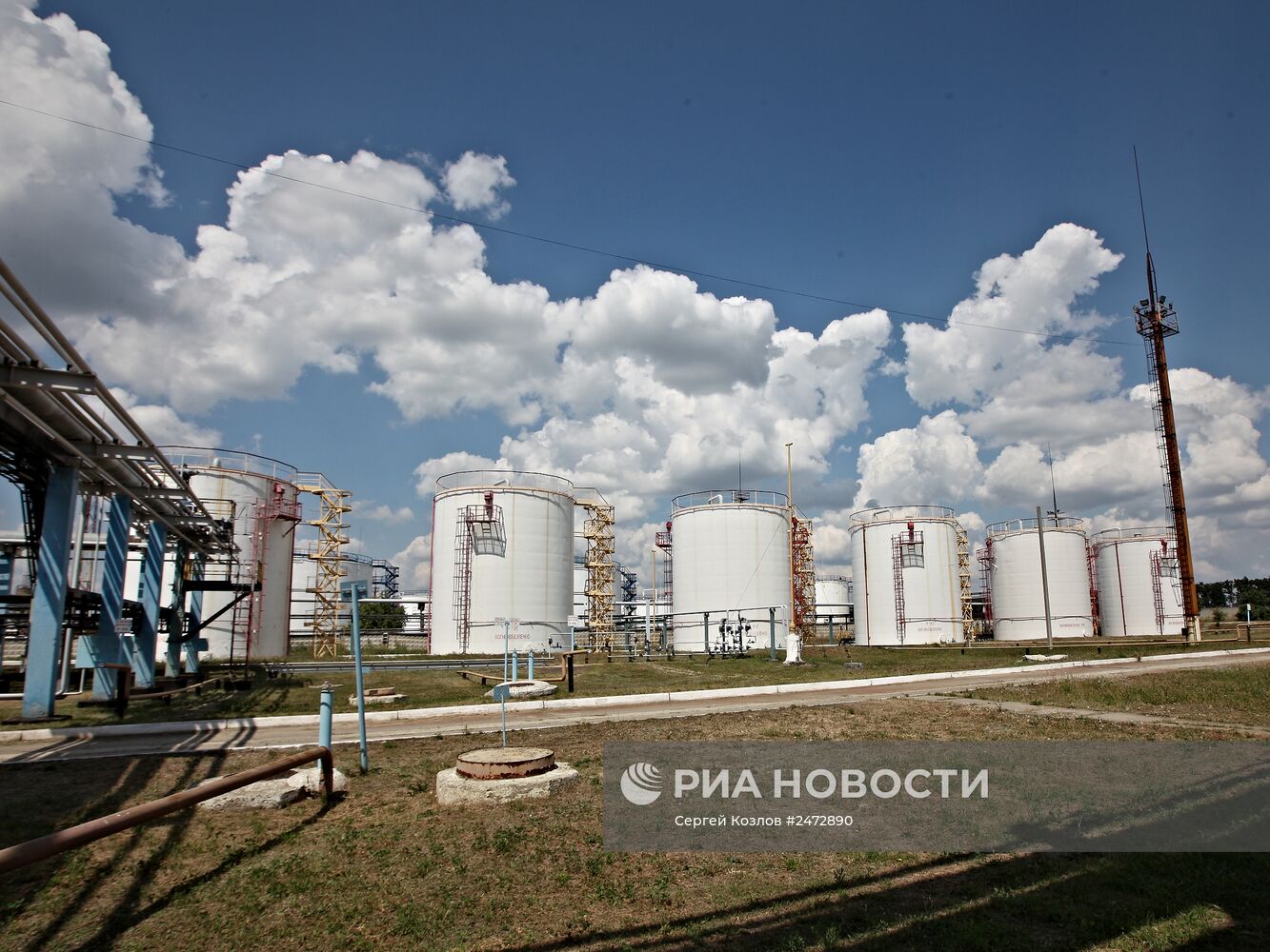 Работа Шебелинского отделения управления переработки газа