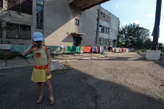 Бомбоубежище в городе Горловке Донецкой области