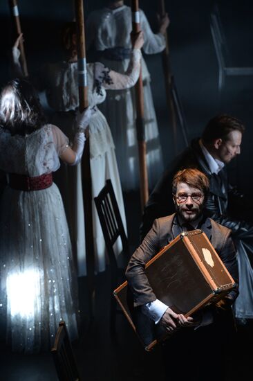 Генеральный прогон спектакля “Война”, посвященного 100-летию начала Первой мировой войны