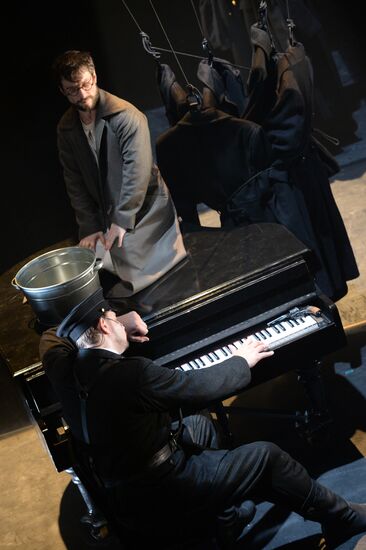 Генеральный прогон спектакля “Война”, посвященного 100-летию начала Первой мировой войны