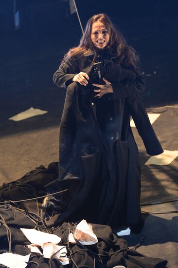 Генеральный прогон спектакля “Война”, посвященного 100-летию начала Первой мировой войны