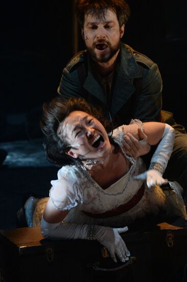 Генеральный прогон спектакля “Война”, посвященного 100-летию начала Первой мировой войны