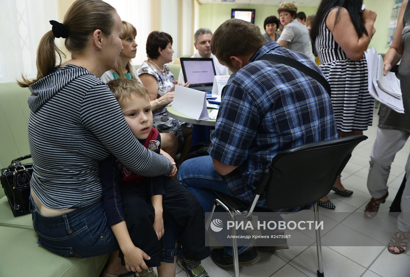 Ярмарка вакансий для украинских беженцев в Новосибирске