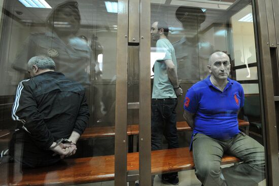 Оглашение приговора фигурантам дела об убийстве Романа Думбадзе