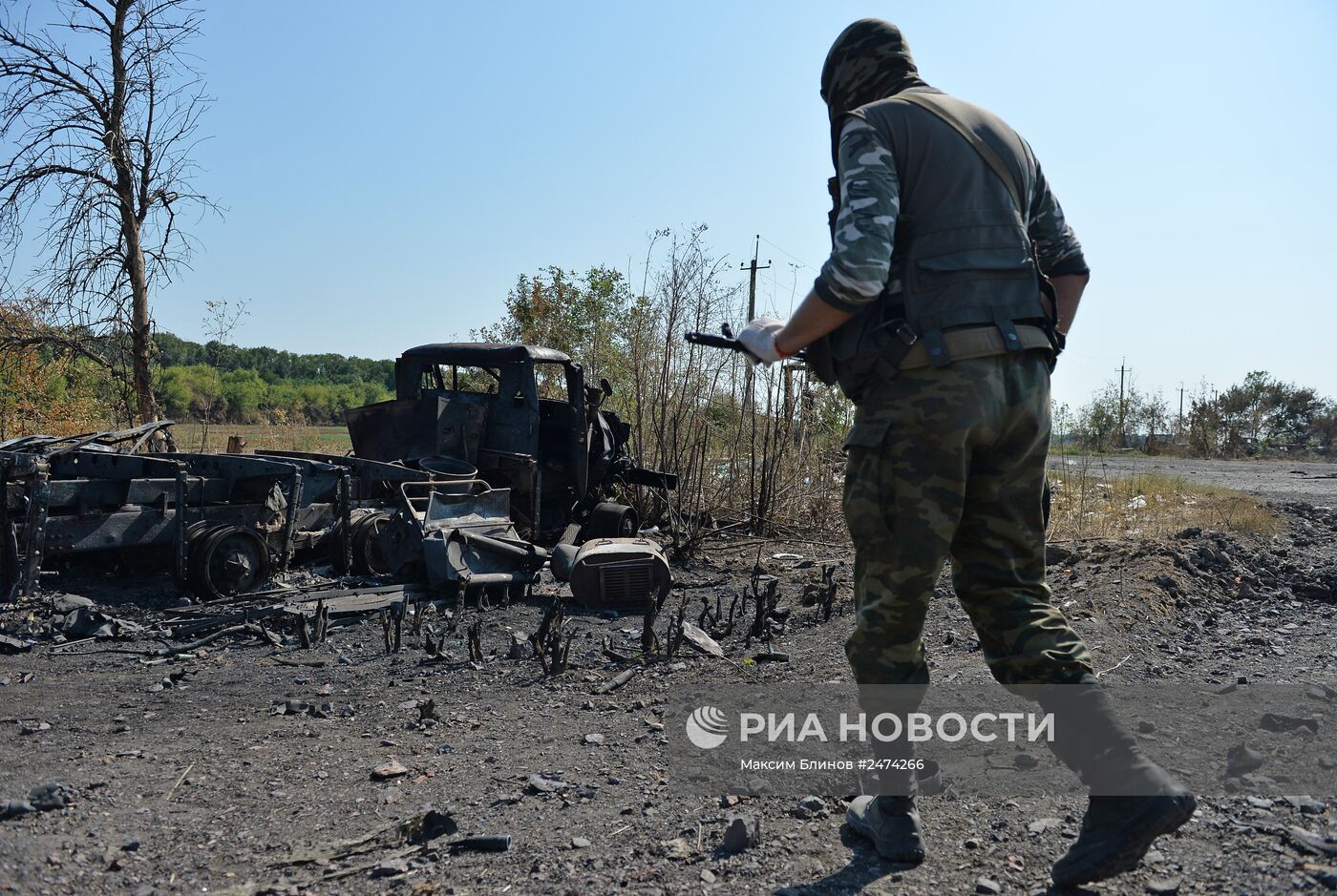 Ополчение ЛНР установило контроль над КПП "Должанский" на границе с РФ
