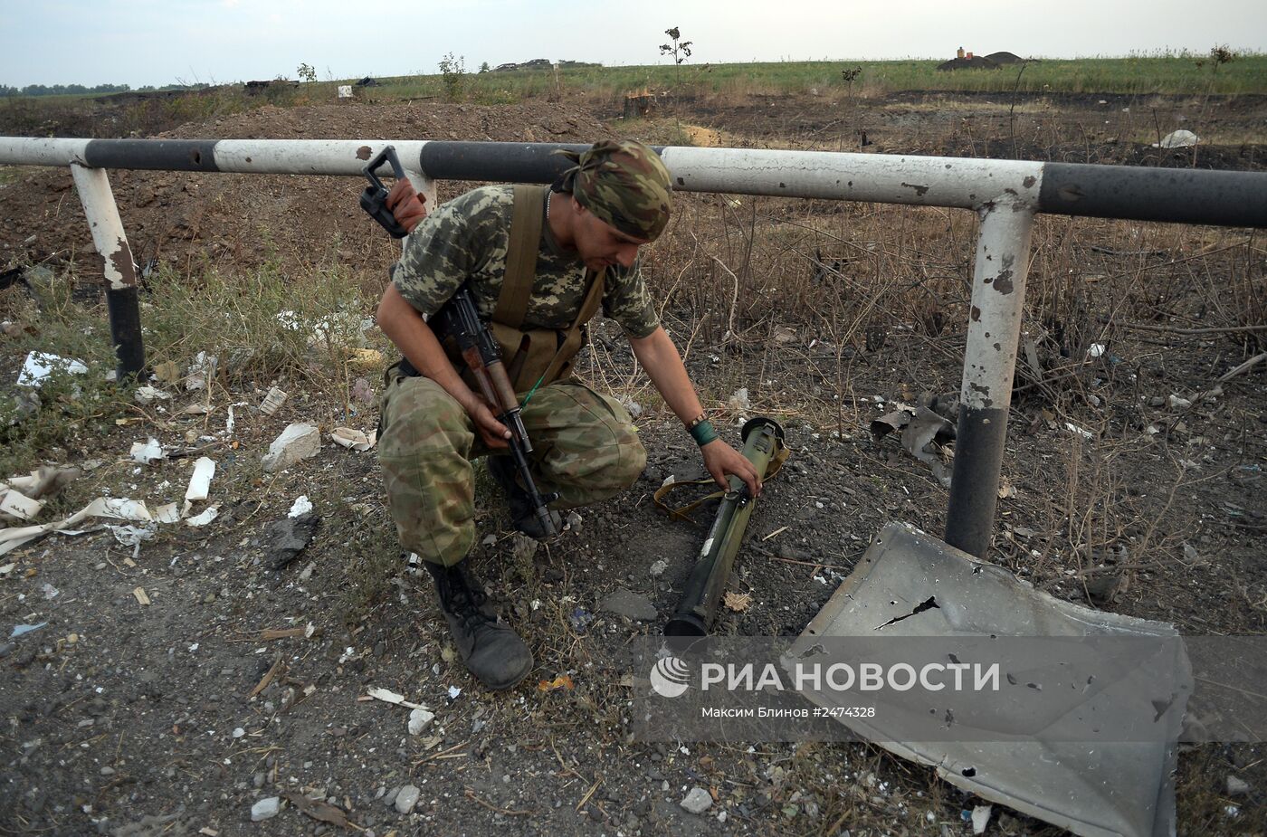 Ополчение ЛНР установило контроль над КПП "Должанский" на границе с РФ