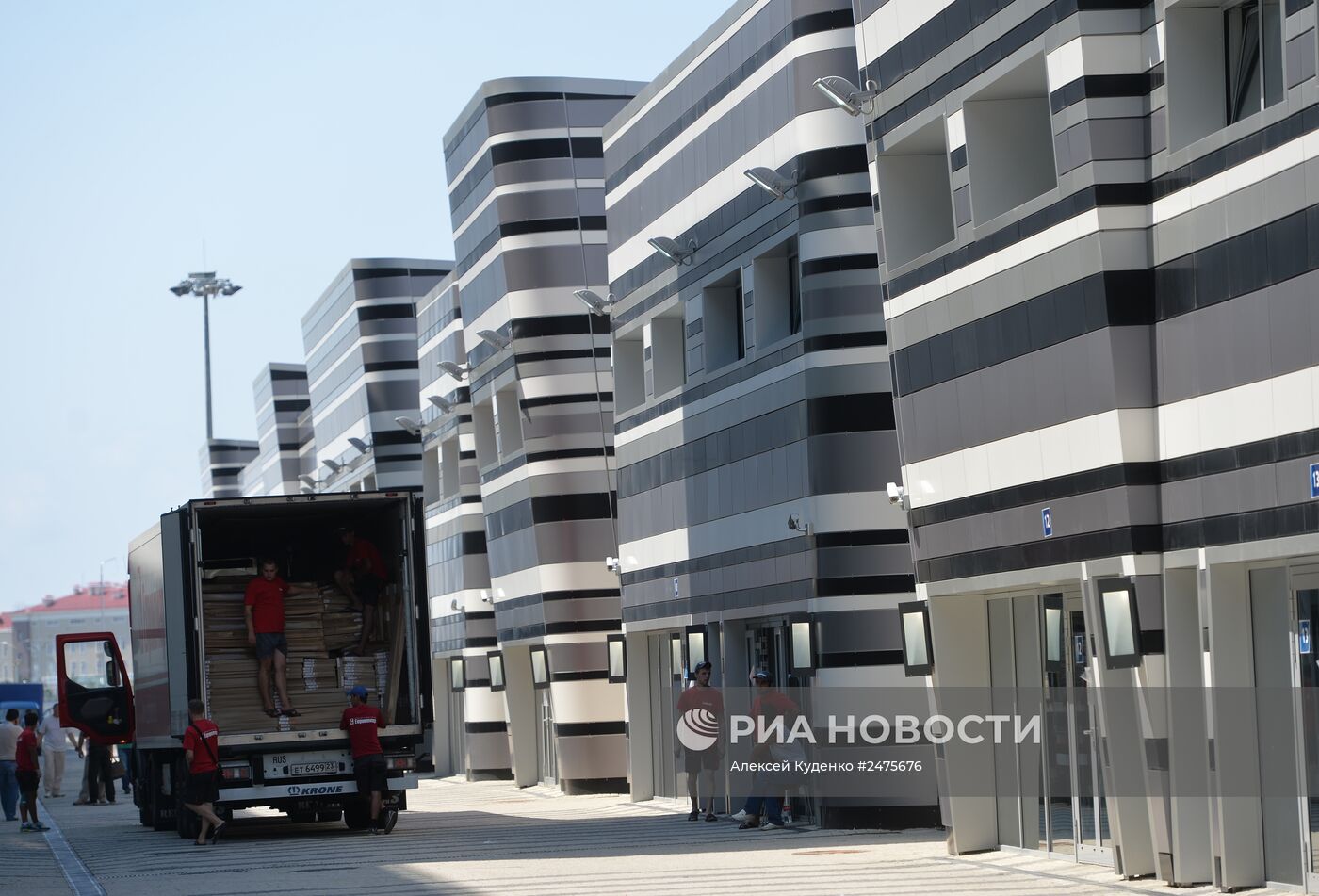 Строительство трассы "Формулы-1" в Сочи