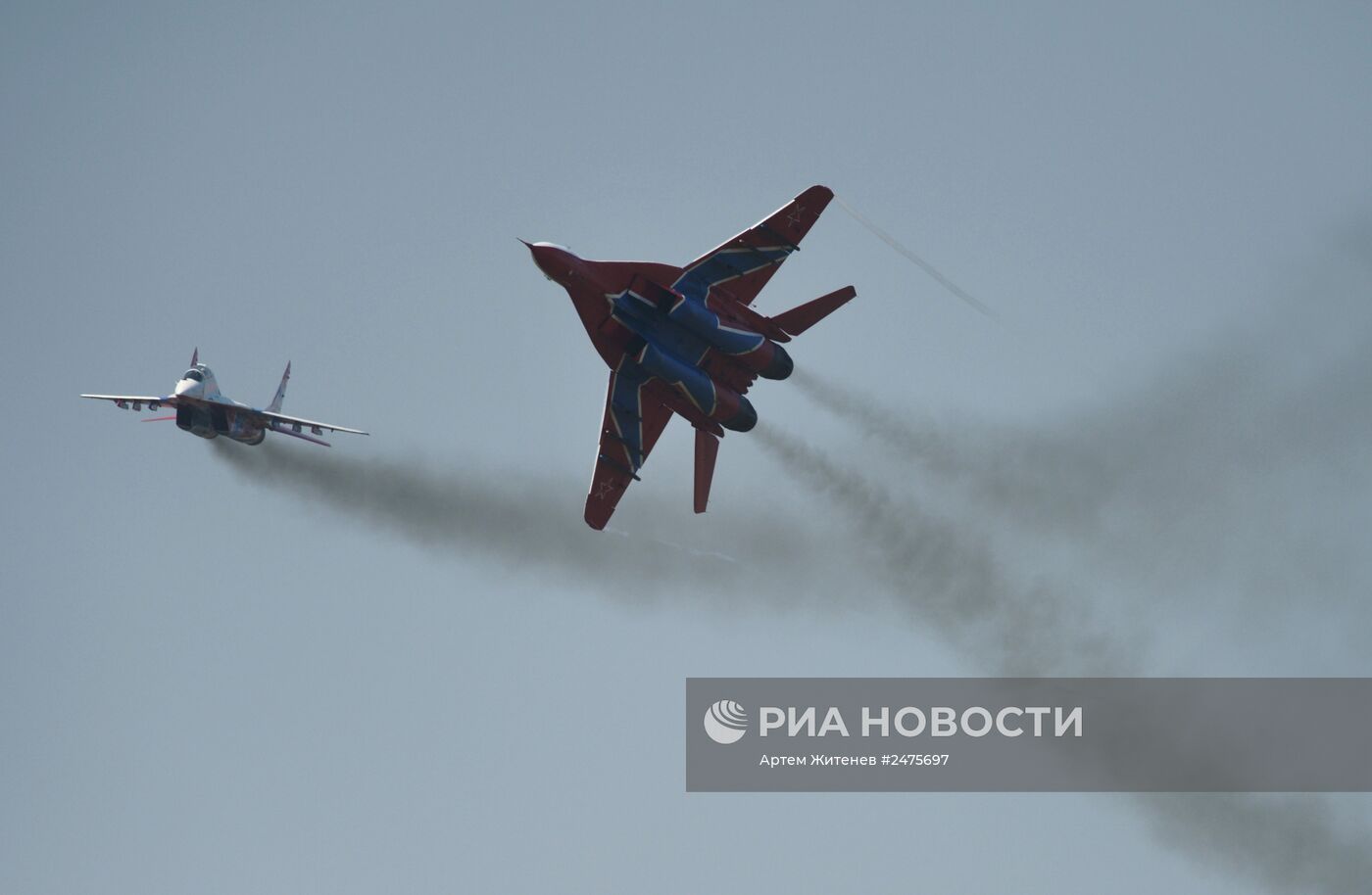 Празднование дня ВВС в Липецке