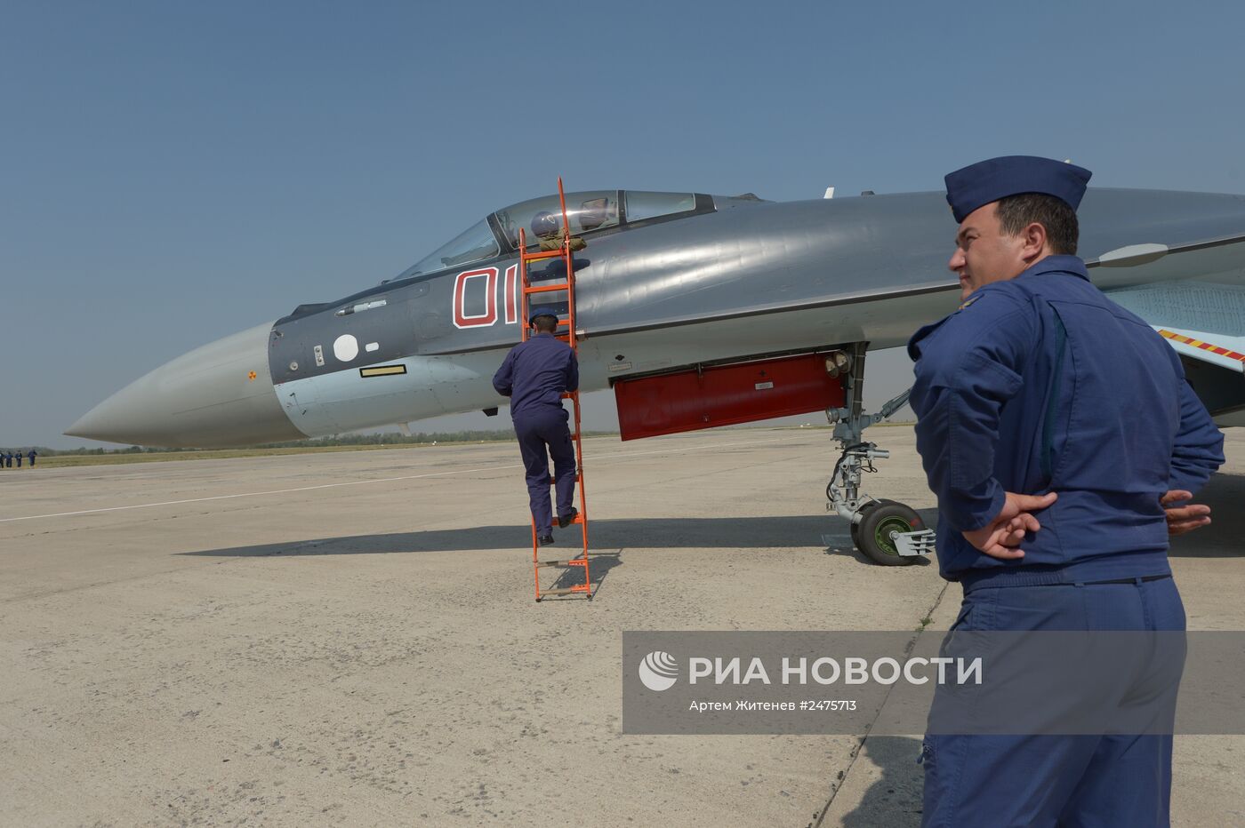 Празднование дня ВВС в Липецке