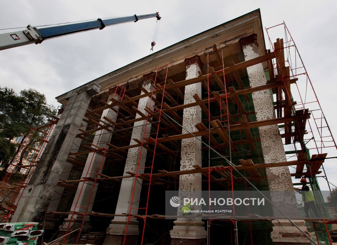 Строительство Президентского кадетского училища во Владивостоке