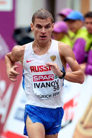 Легкая атлетика. Чемпионат Европы. Второй день