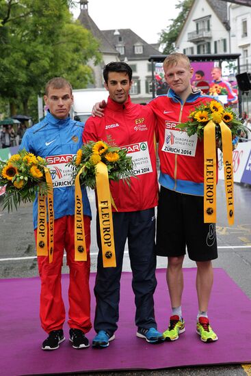 Легкая атлетика. Чемпионат Европы. Второй день