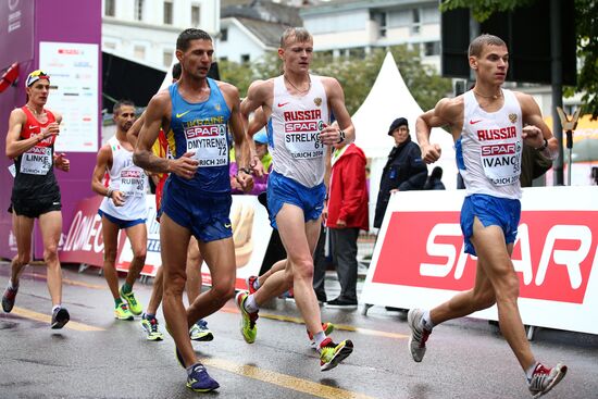 Легкая атлетика. Чемпионат Европы. Второй день