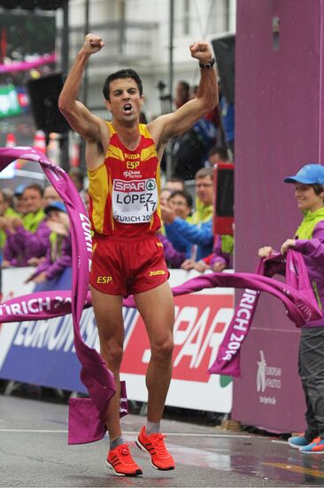 Легкая атлетика. Чемпионат Европы. Второй день