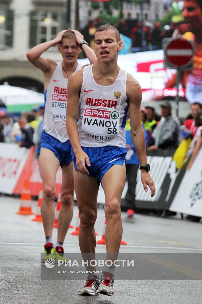 Легкая атлетика. Чемпионат Европы. Второй день