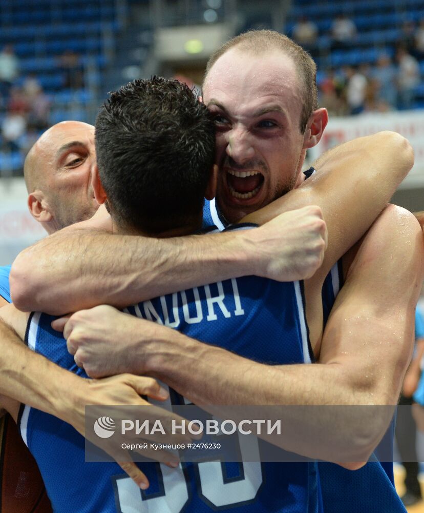 Баскетбол. Квалификация Евробаскета-2015. Матч Россия - Италия