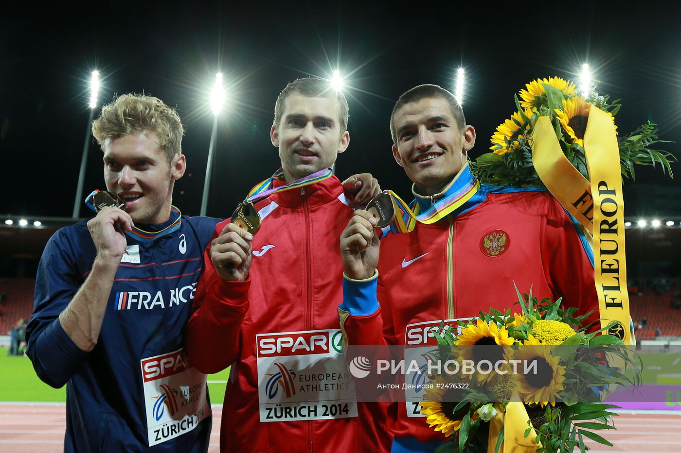 Легкая атлетика. Чемпионат Европы. Второй день