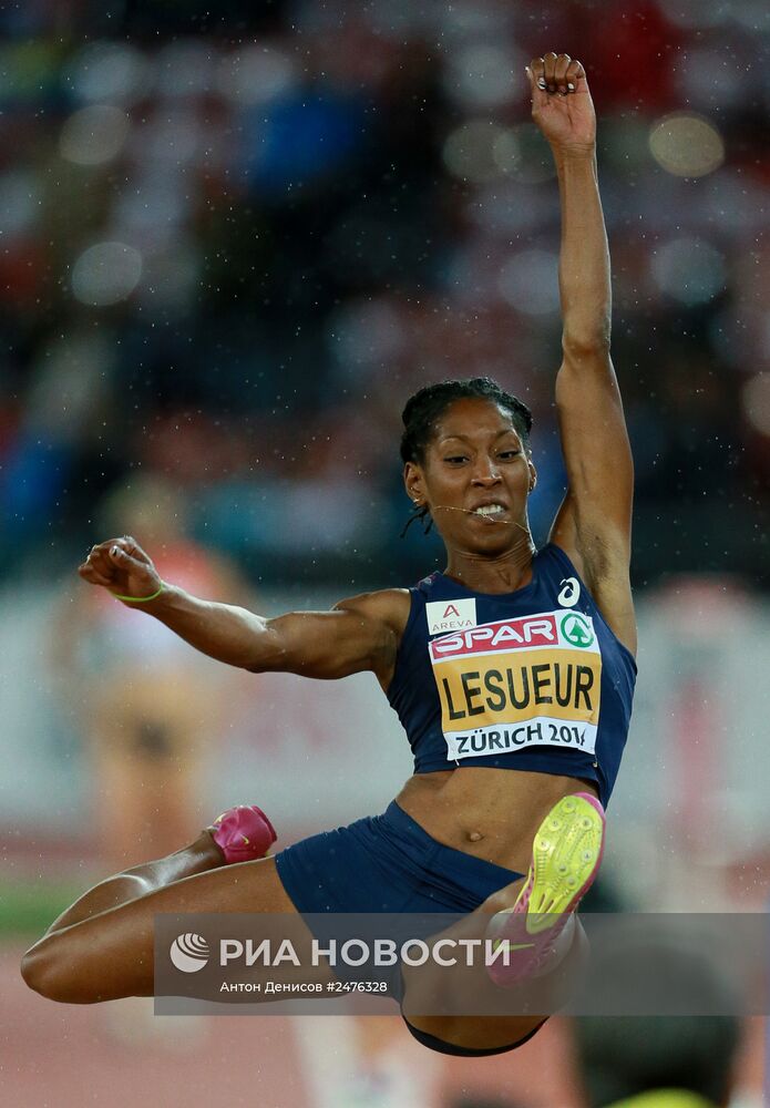 Легкая атлетика. Чемпионат Европы. Второй день