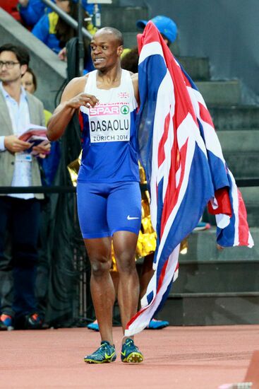 Легкая атлетика. Чемпионат Европы. Второй день