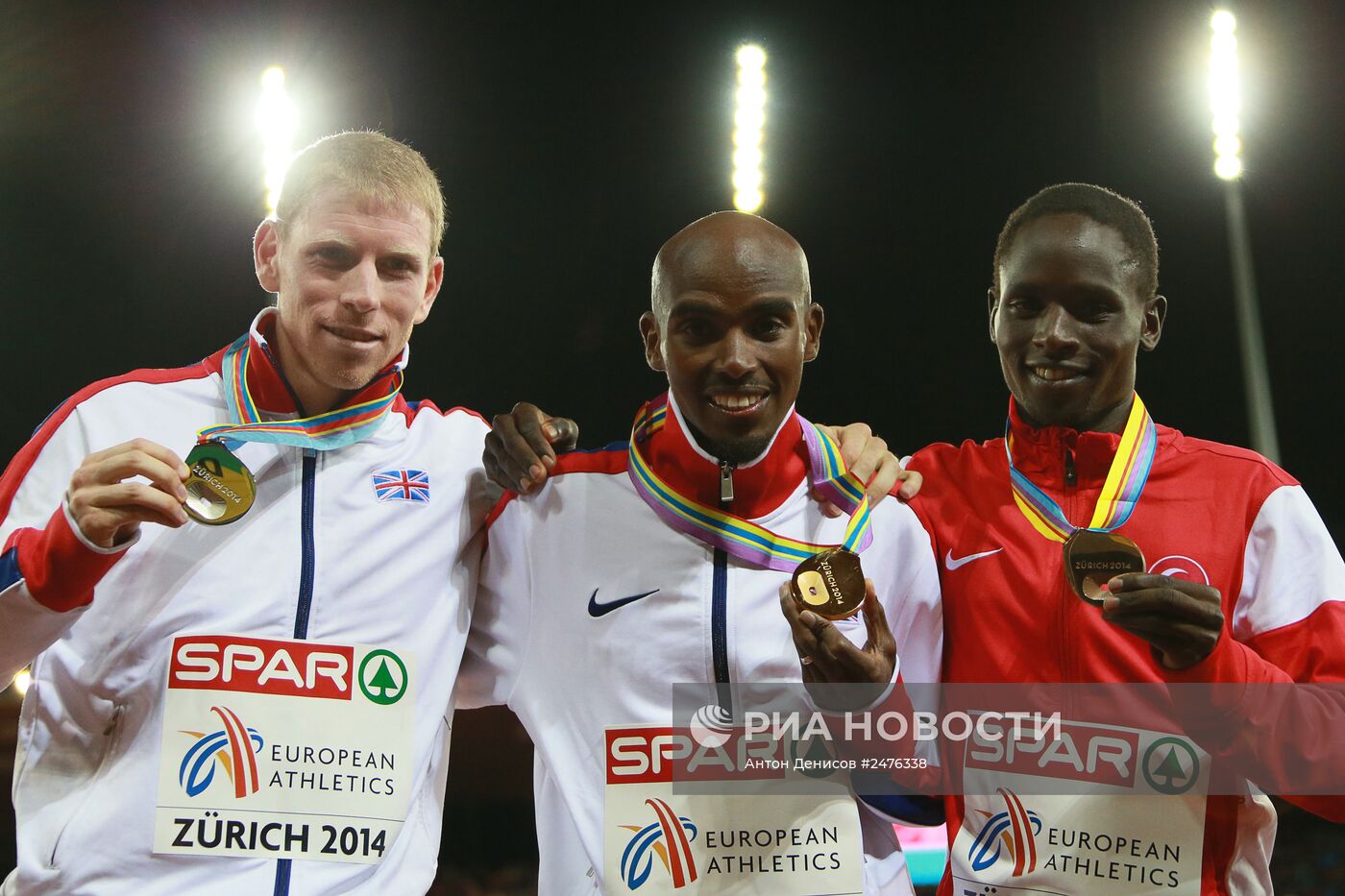 Легкая атлетика. Чемпионат Европы. Второй день