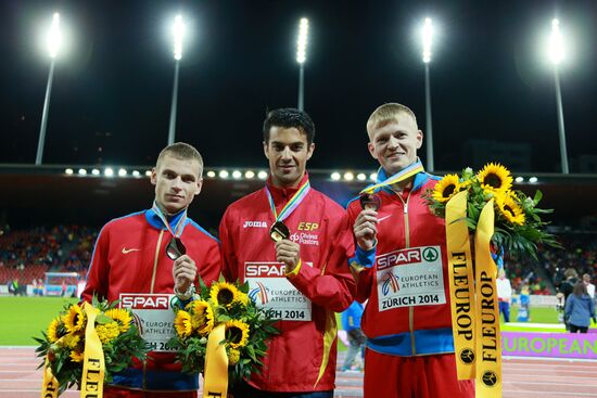 Легкая атлетика. Чемпионат Европы. Второй день