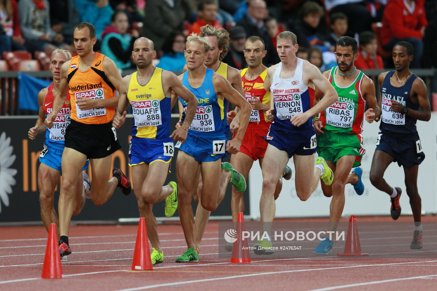 Легкая атлетика. Чемпионат Европы. Второй день