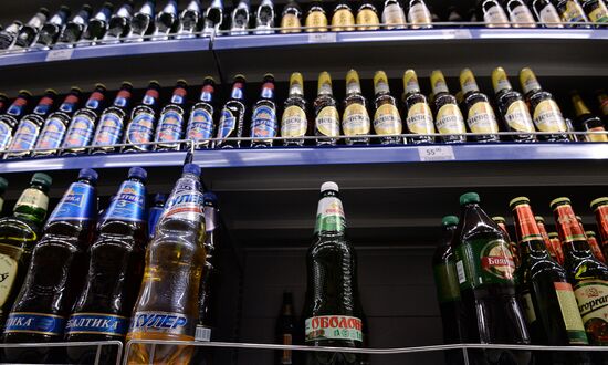 Россия приостановила ввоз алкоголя из Украины