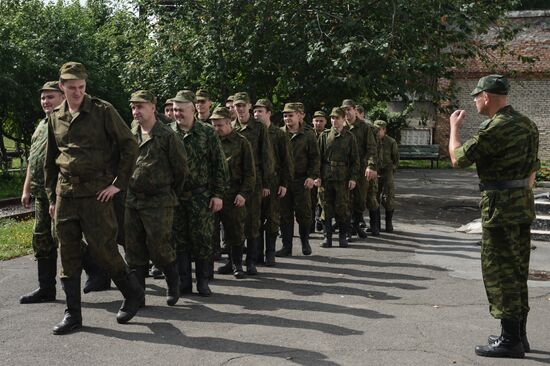 Военные сборы военнослужащих запаса в Новосибирске