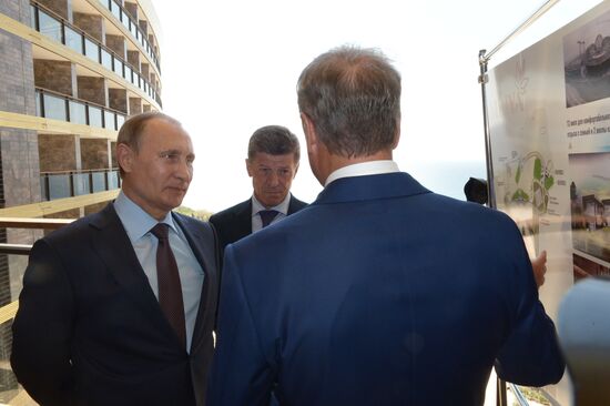 Рабочая поездка В.Путина в Крымский федеральный округ. Второй день