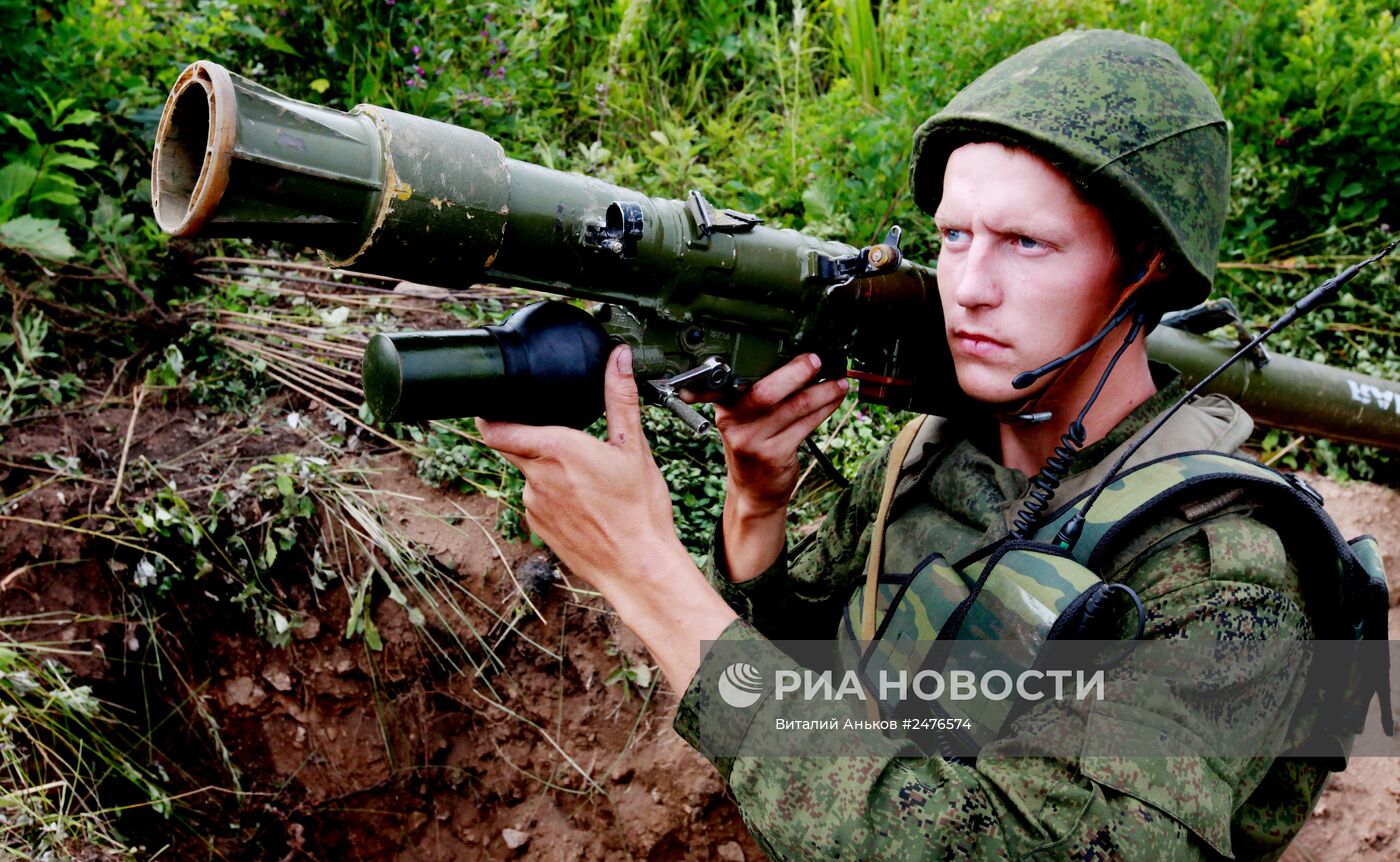 Учения 5-й общевойсковой армии в Приморском крае