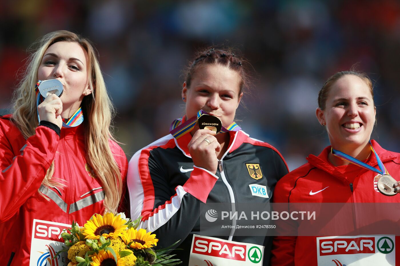 Легкая атлетика. Чемпионат Европы. Шестой день