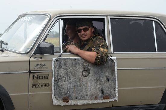 Пункт пропуска "Должанский" в Луганской области