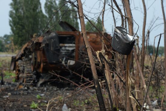 Пункт пропуска "Должанский" в Луганской области