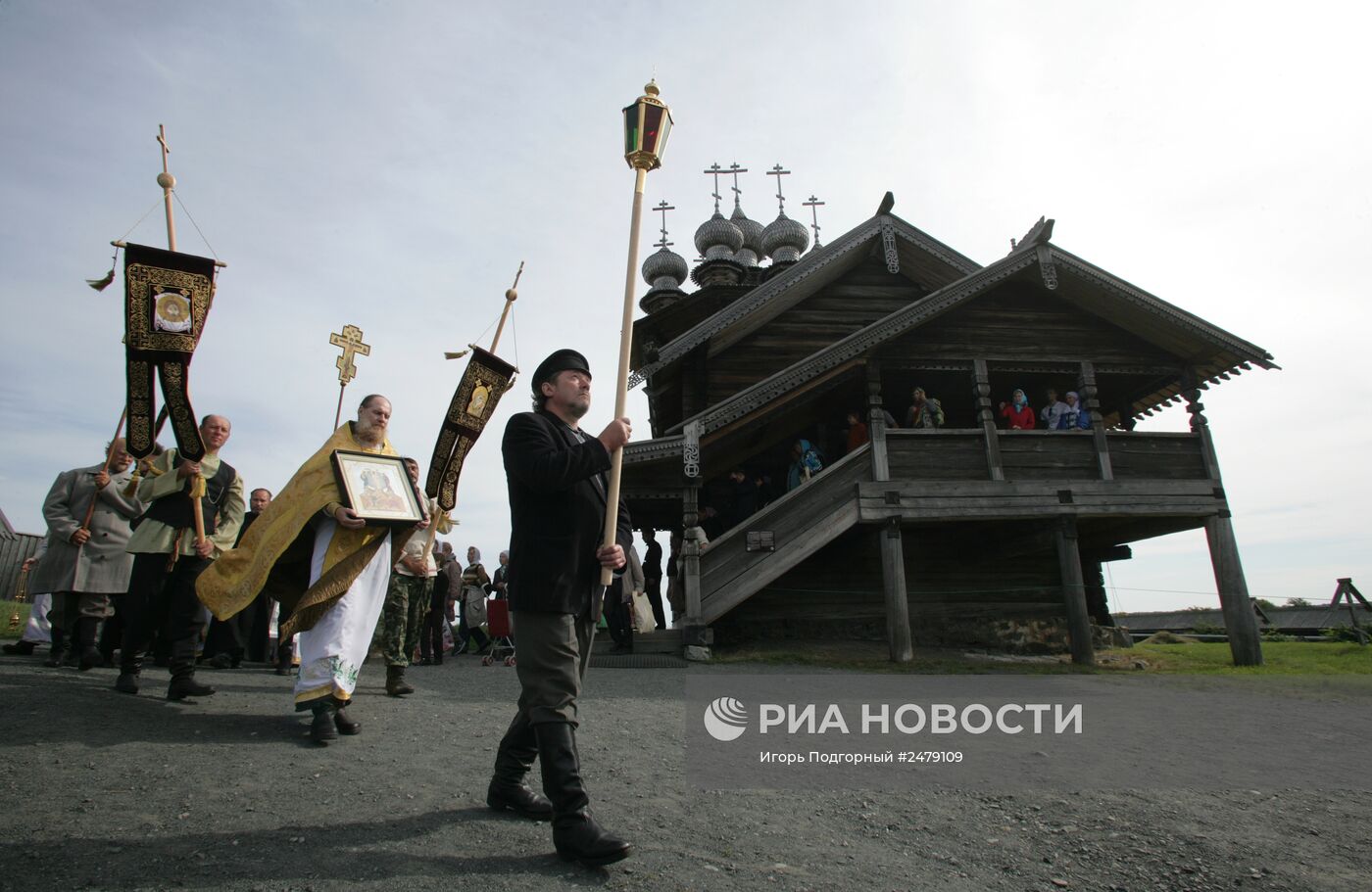 Православные христиане отмечают Яблочный Спас