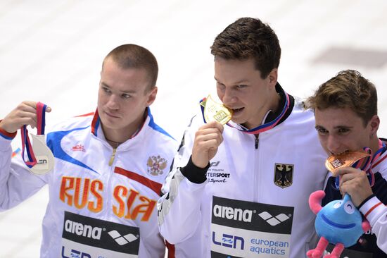 Чемпионат Европы по водным видам спорта. Седьмой день