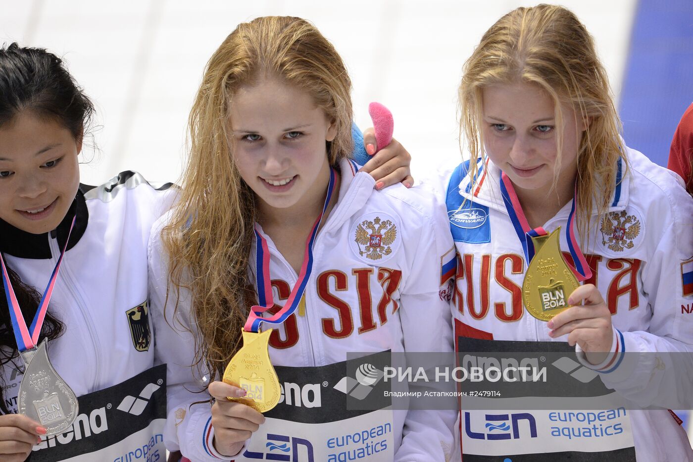 Чемпионат Европы по водным видам спорта. Седьмой день