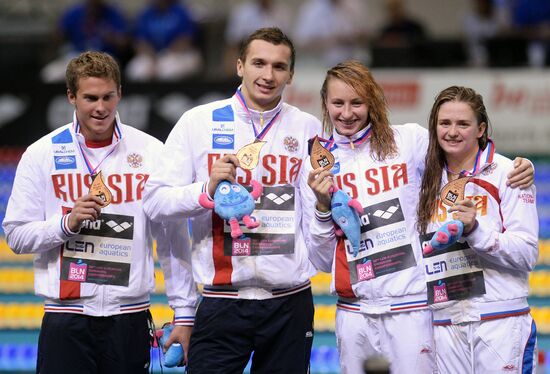 Чемпионат Европы по водным видам спорта. Седьмой день