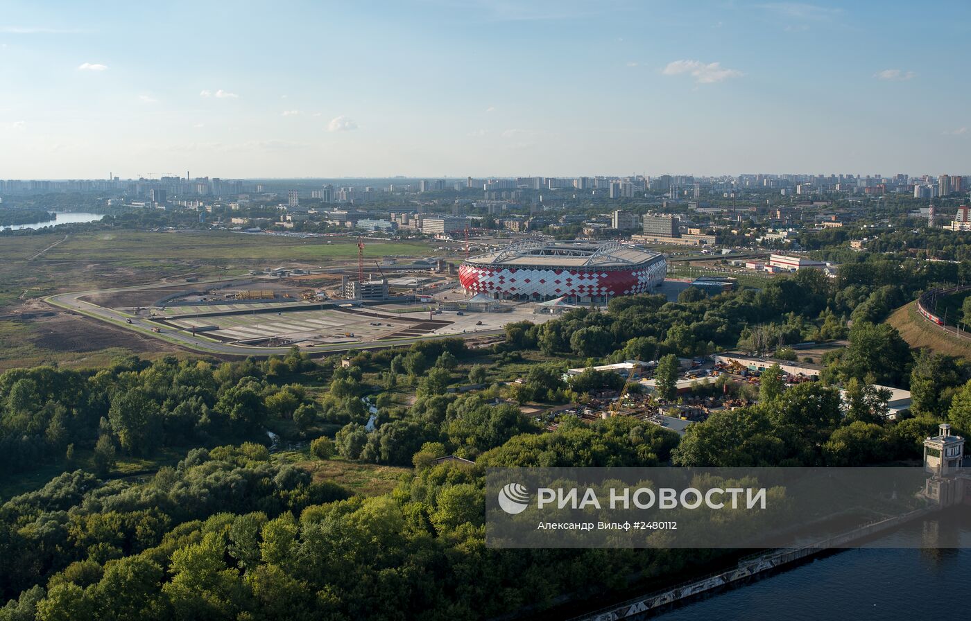 Виды стадиона "Открытие Арена" в Москве