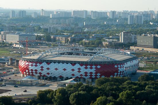 Виды стадиона "Открытие Арена" в Москве