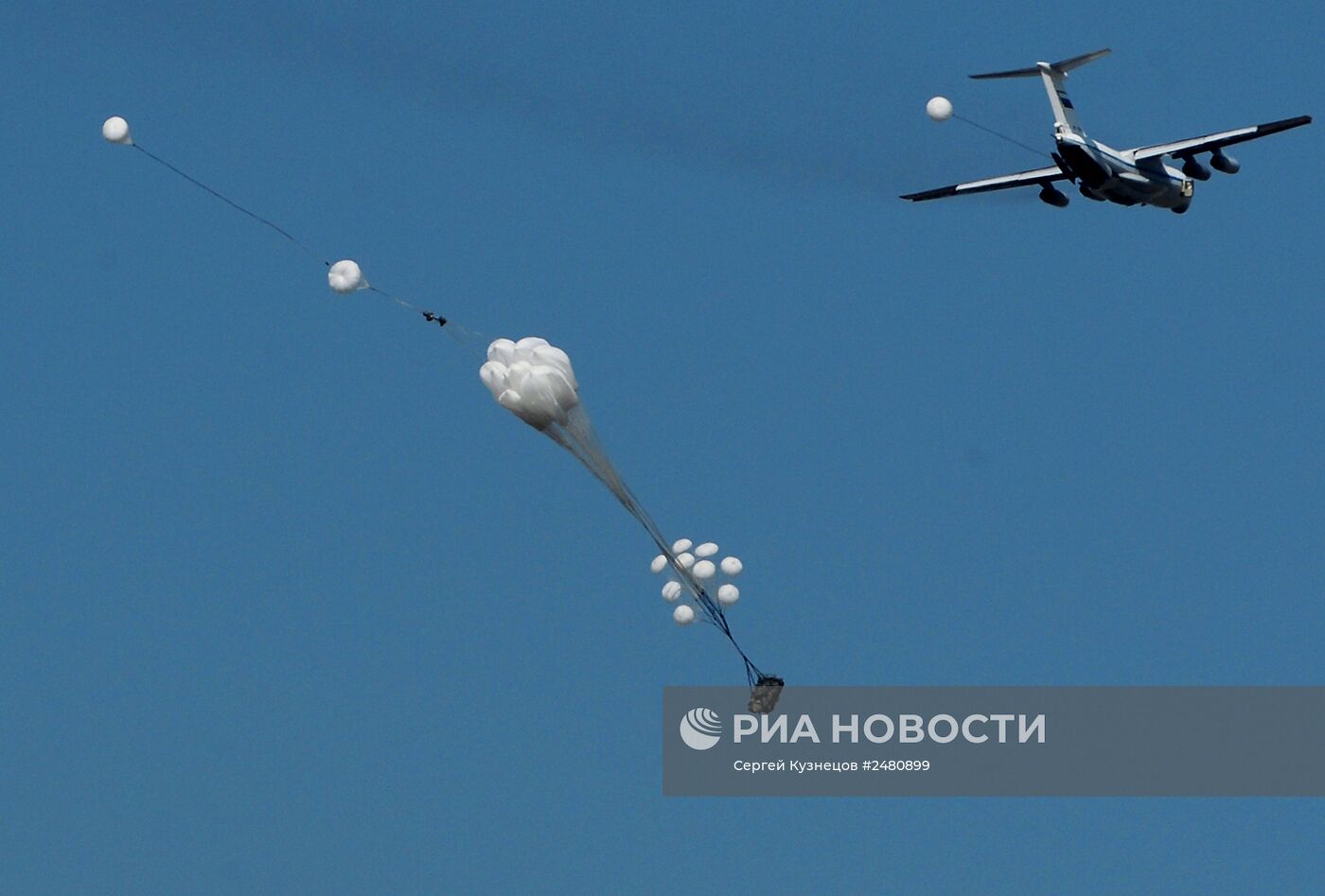 Учения КСОР ОДКБ "Взаимодействие - 2014" в Казахстане