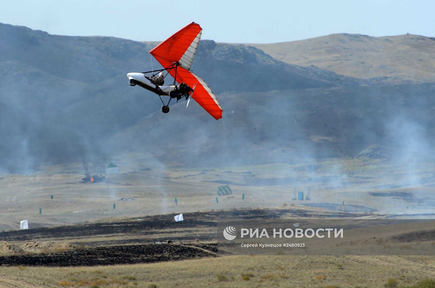 Учения КСОР ОДКБ "Взаимодействие - 2014" в Казахстане