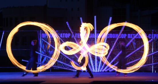 Международный фестиваль огня в Белоруссии