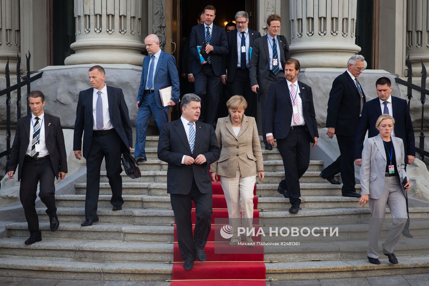 Встреча Петра Порошенко с Ангелой Меркель