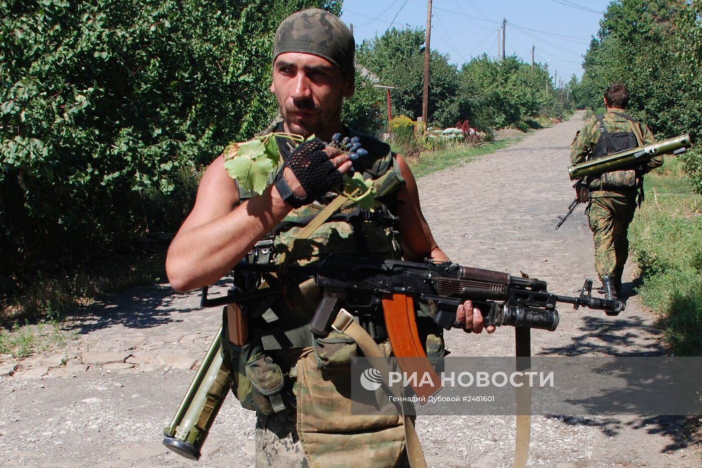 Ситуация в Иловайске Донецкой области